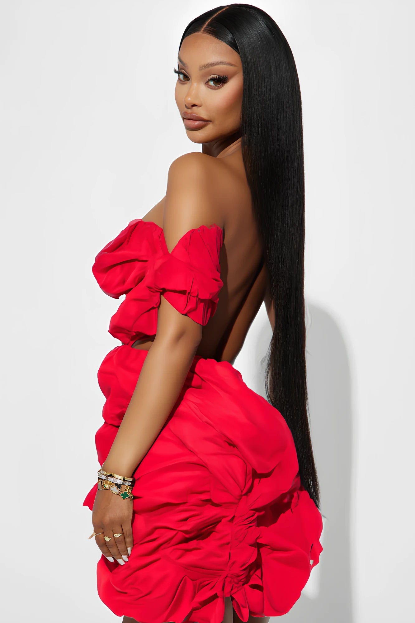 Scarlet Bloom Dress